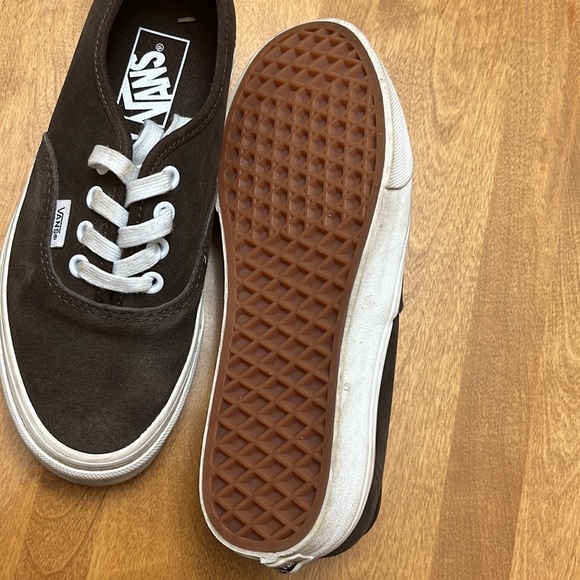 Brown suede Vans - Picture 5 of 10